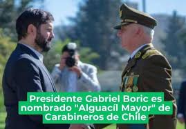 BORIC: AHORA LA MASCOTA DE LOS PACOS